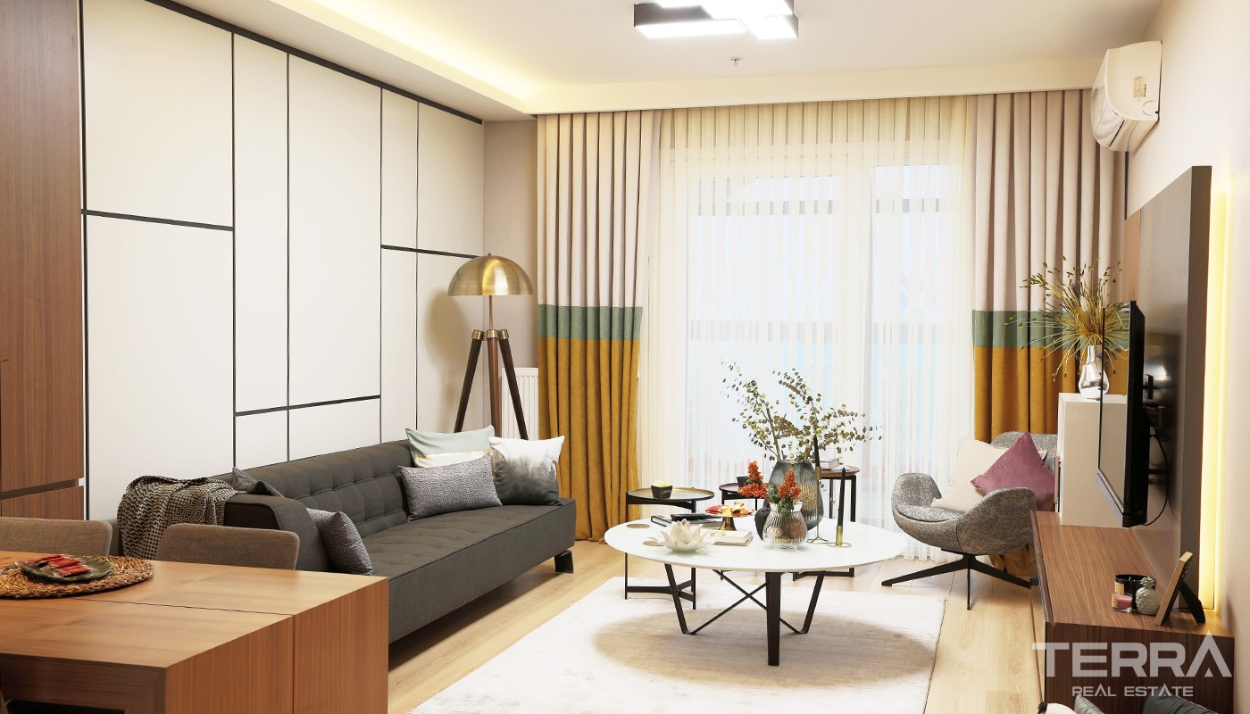 Affordably-Priced Investment Flats in Keleş Center in Küçükçekmece - 24262