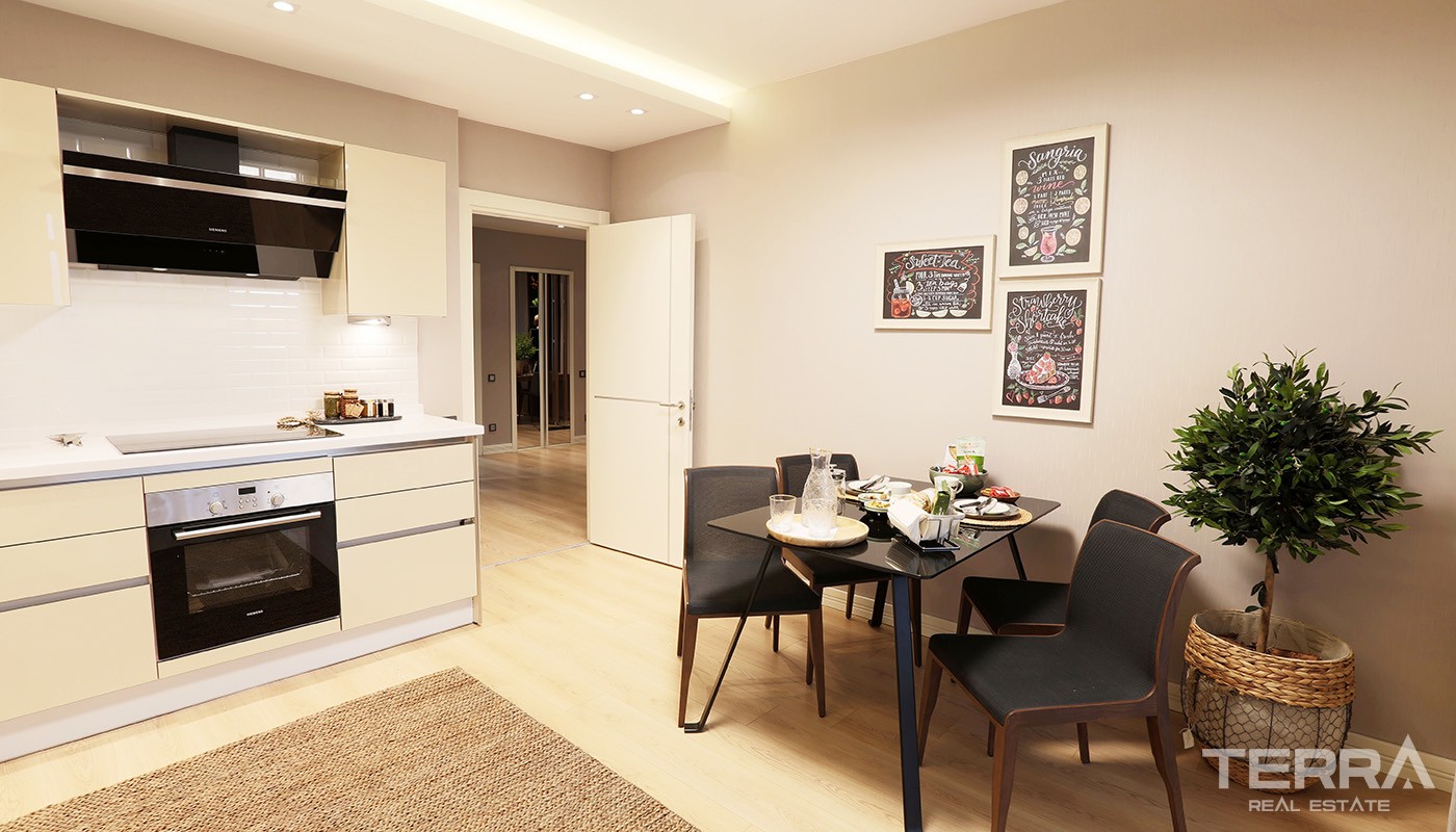 Affordably-Priced Investment Flats in Keleş Center in Küçükçekmece - 24266