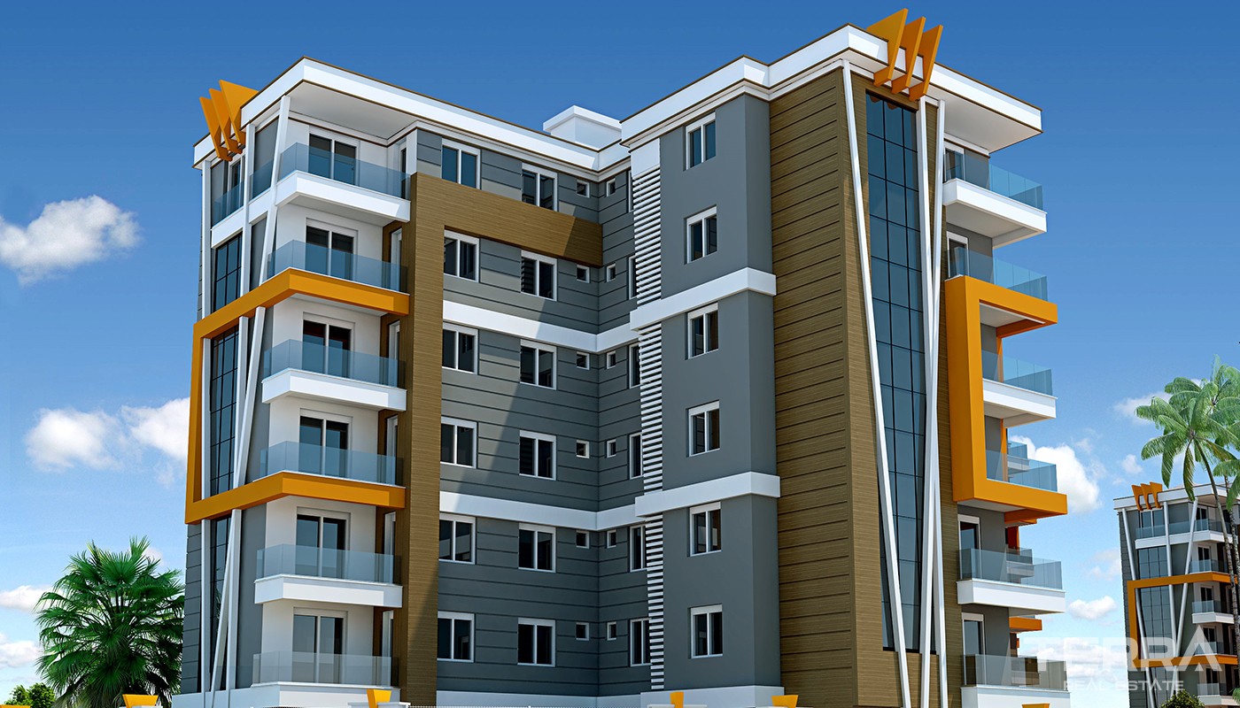 Budget Apartments with Private Hobby Garden in Antalya Kepez - 24280