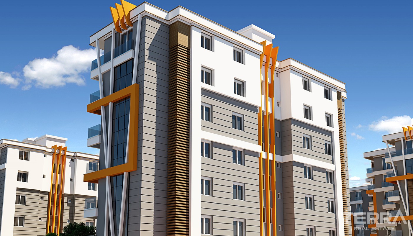 Budget Apartments with Private Hobby Garden in Antalya Kepez - 24281