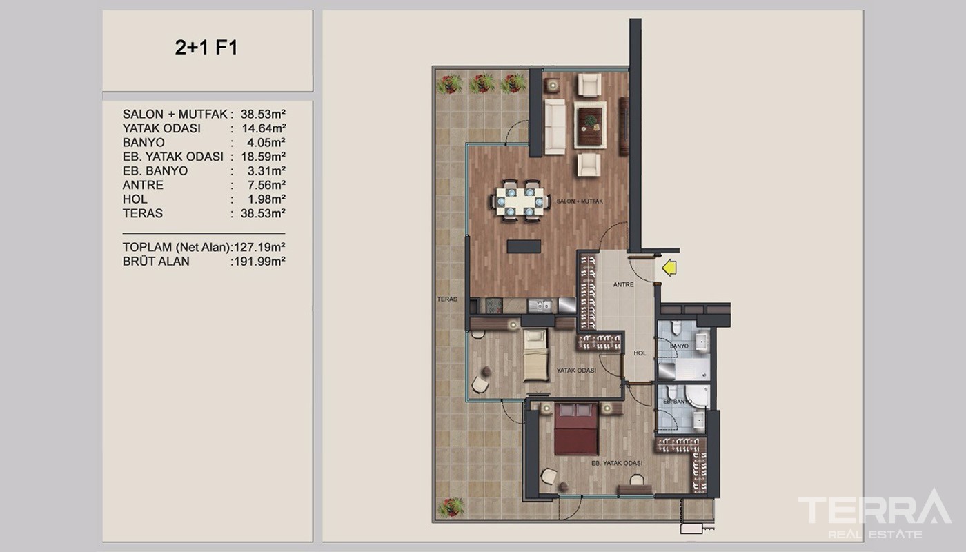 High-quality Apartments for Sale in European Istanbul Near E-5 Road - 24353
