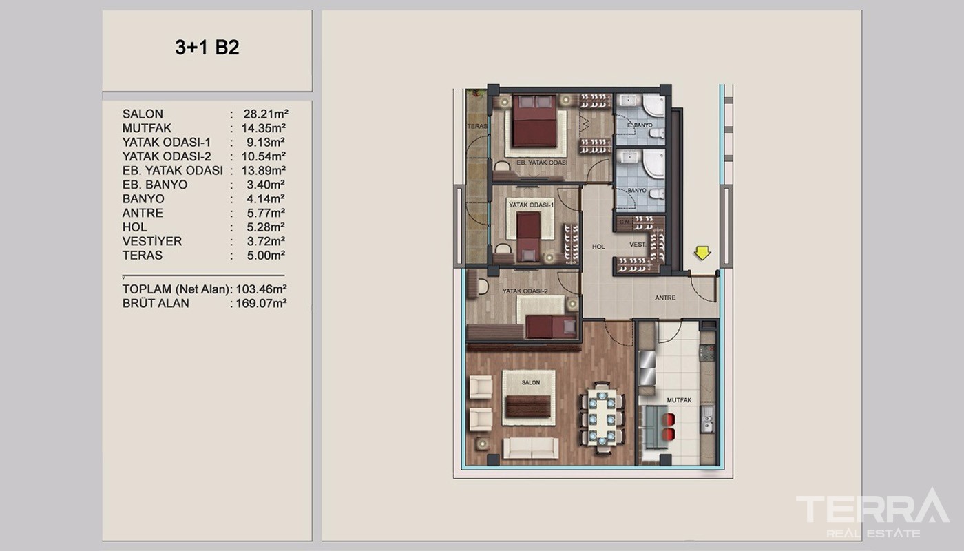 High-quality Apartments for Sale in European Istanbul Near E-5 Road - 24358
