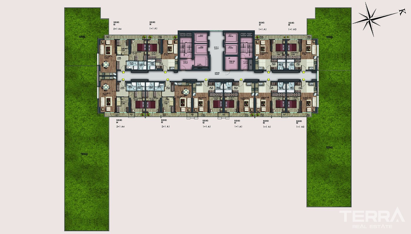 High-quality Apartments for Sale in European Istanbul Near E-5 Road - 24359