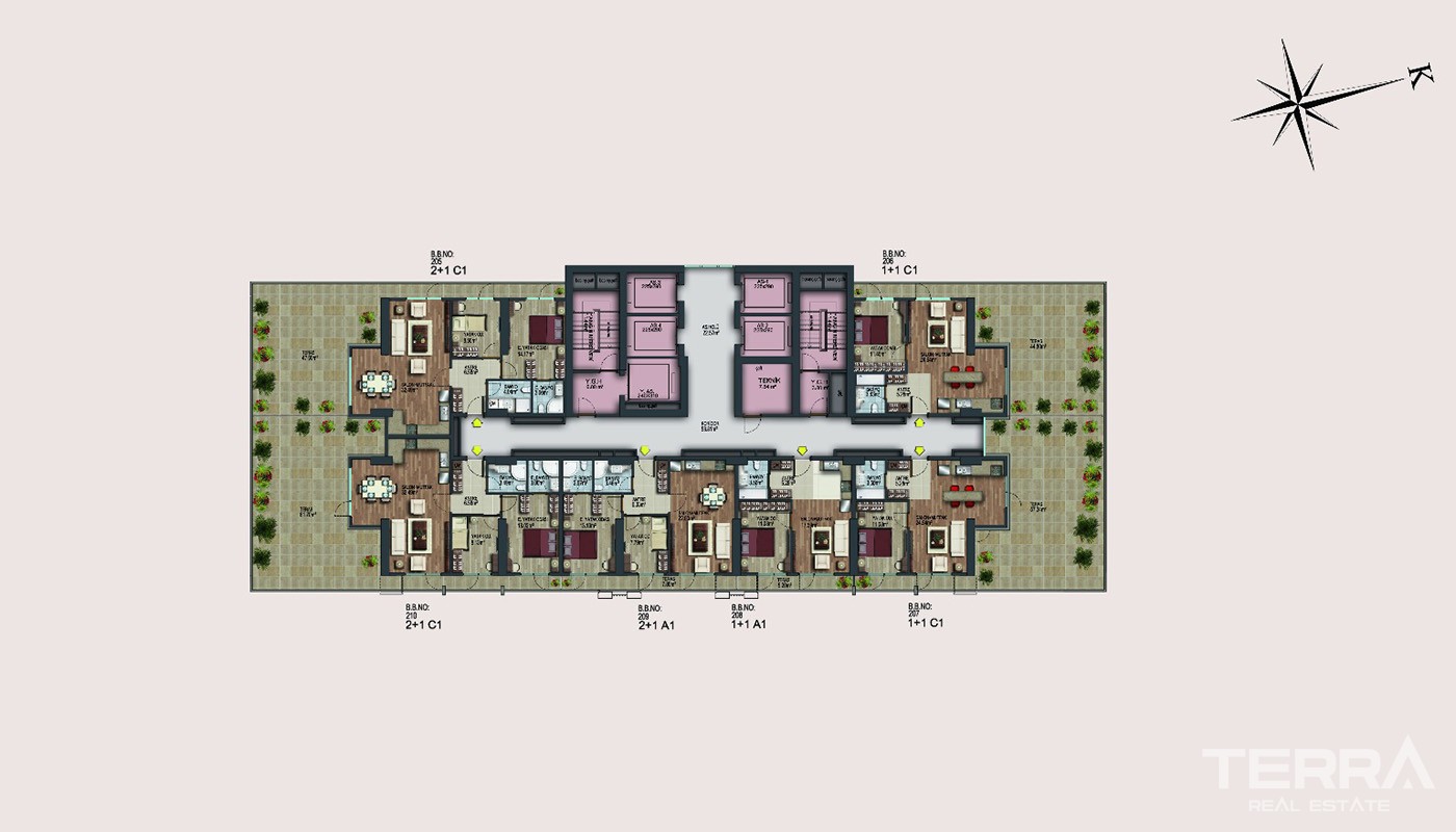 High-quality Apartments for Sale in European Istanbul Near E-5 Road - 24361