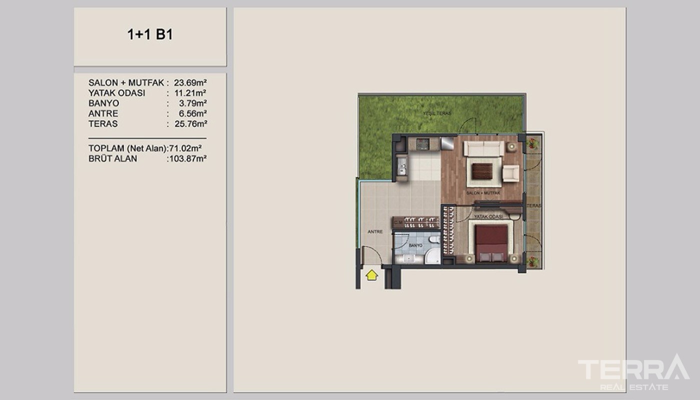 High-quality Apartments for Sale in European Istanbul Near E-5 Road - 24367