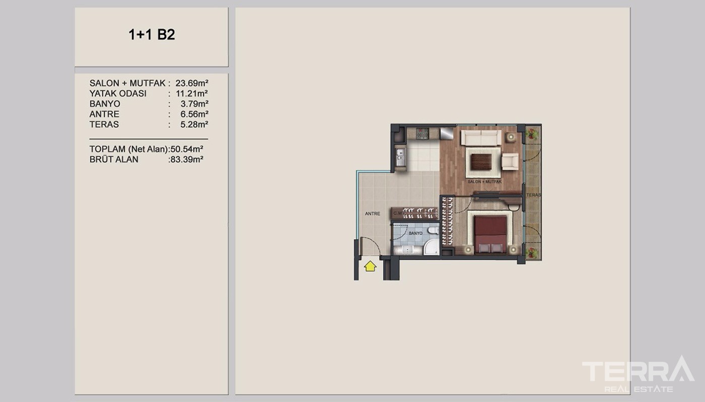 High-quality Apartments for Sale in European Istanbul Near E-5 Road - 24368