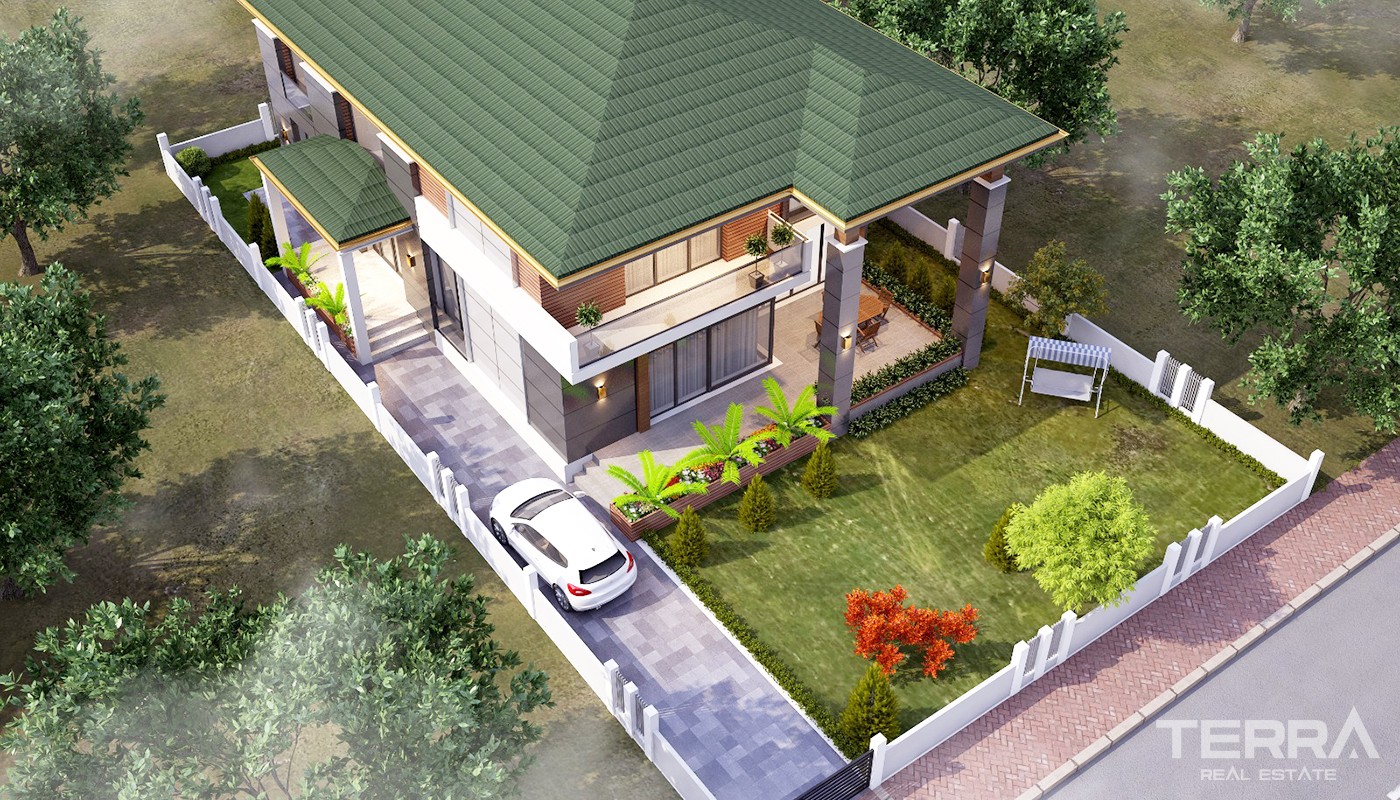 Elegant Villa for Sale in Antalya Located only 500 m to the Beltway - 24396