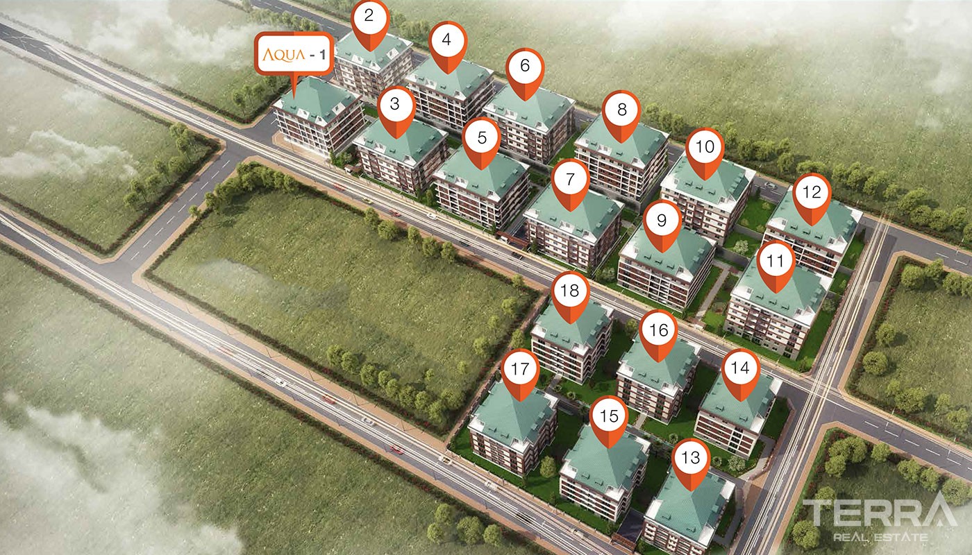 Apartments for Sale in Istanbul Beylikdüzü at an Affordable Price - 24523