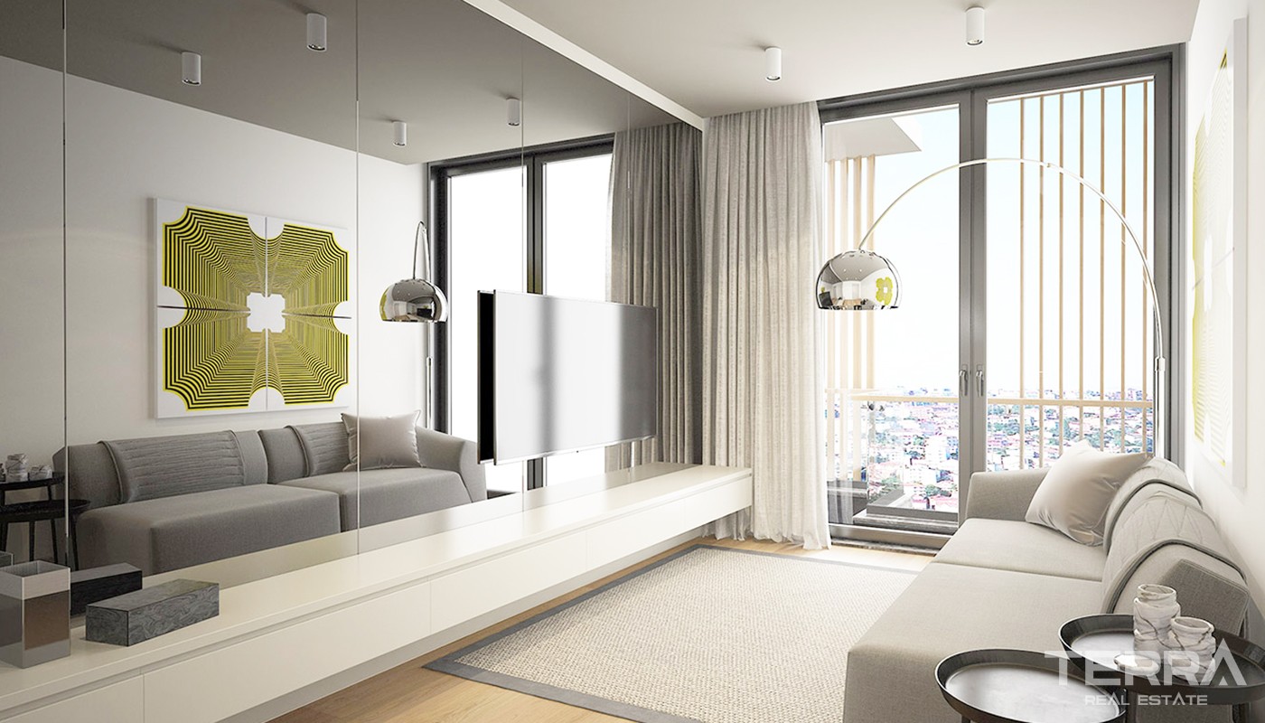 Bosporus View Apartments for Sale Located in Beykoz Istanbul - 24545