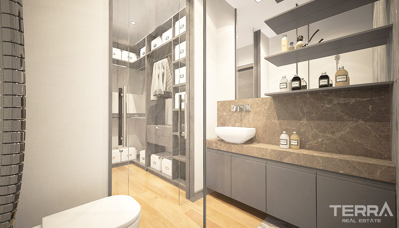 Bosporus View Apartments for Sale Located in Beykoz Istanbul - 24555
