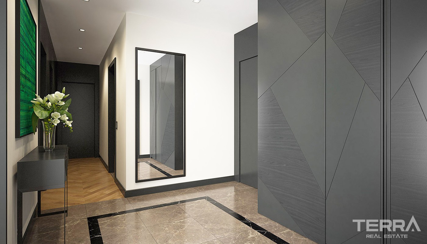 Bosporus View Apartments for Sale Located in Beykoz Istanbul - 24557