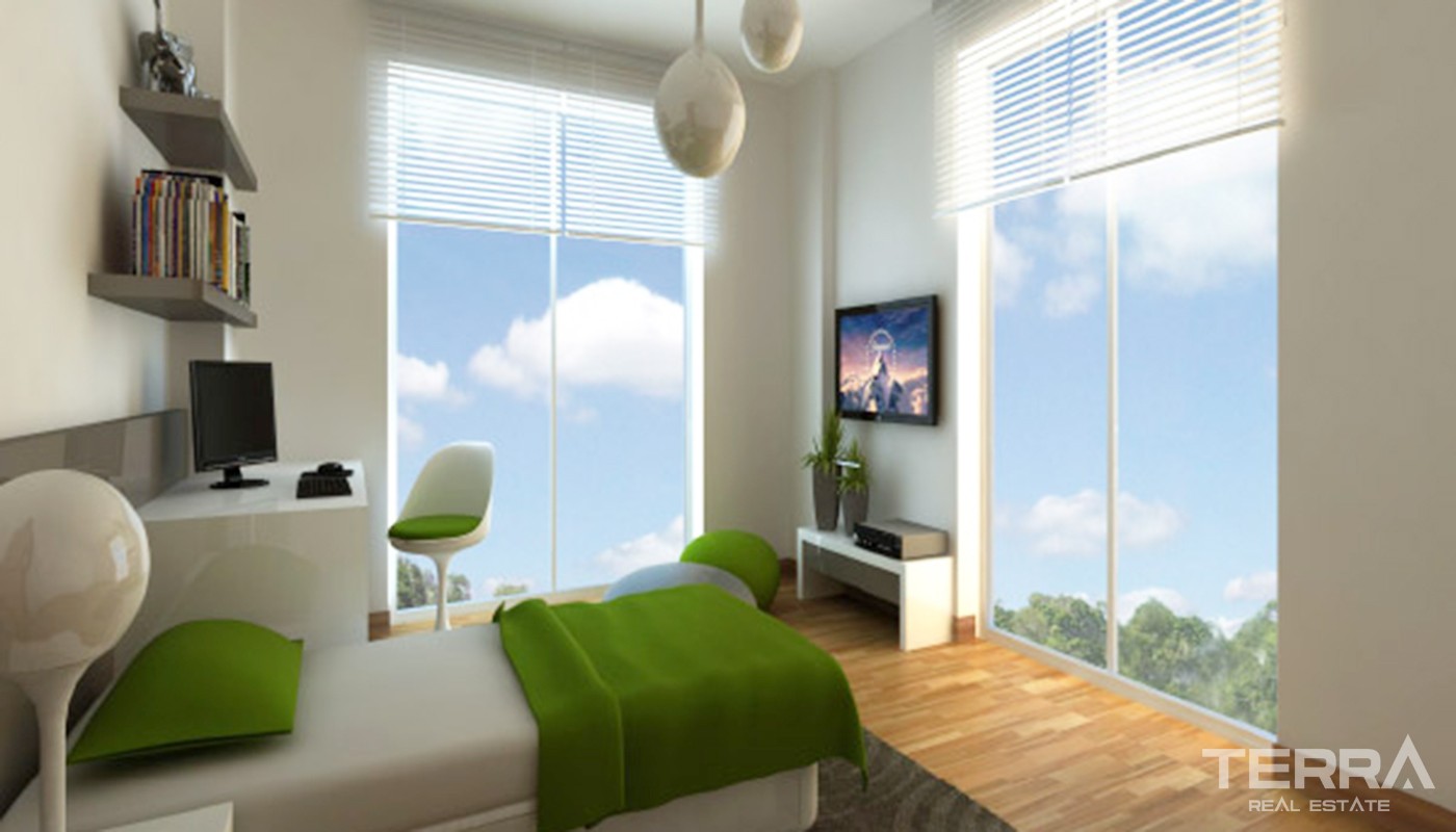 Key Ready Green Park Villas with Forest View in Döşemealtı - 24669
