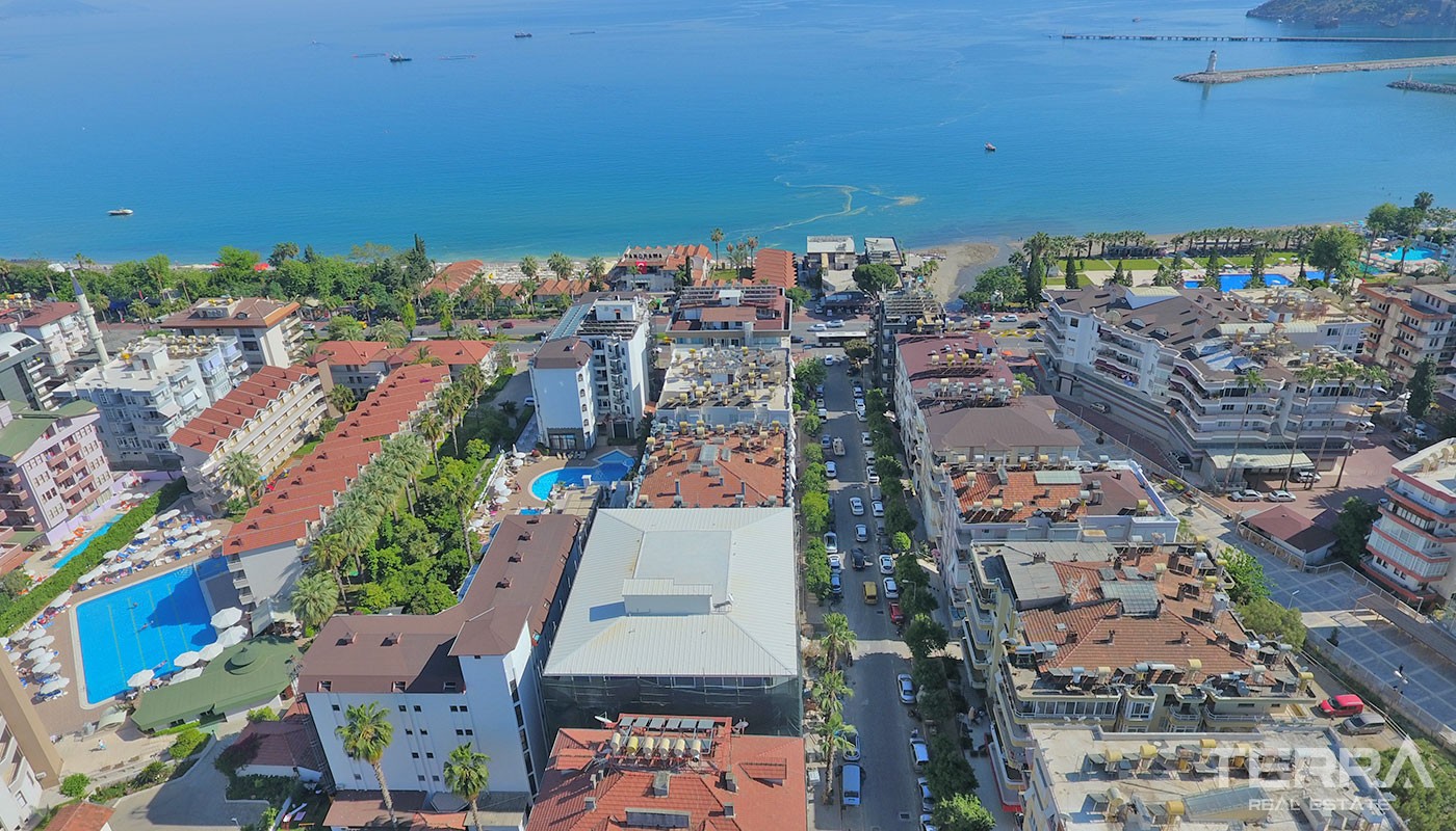 Apartments for Sale in Alanya City Center 50 m to the Beach - 24745