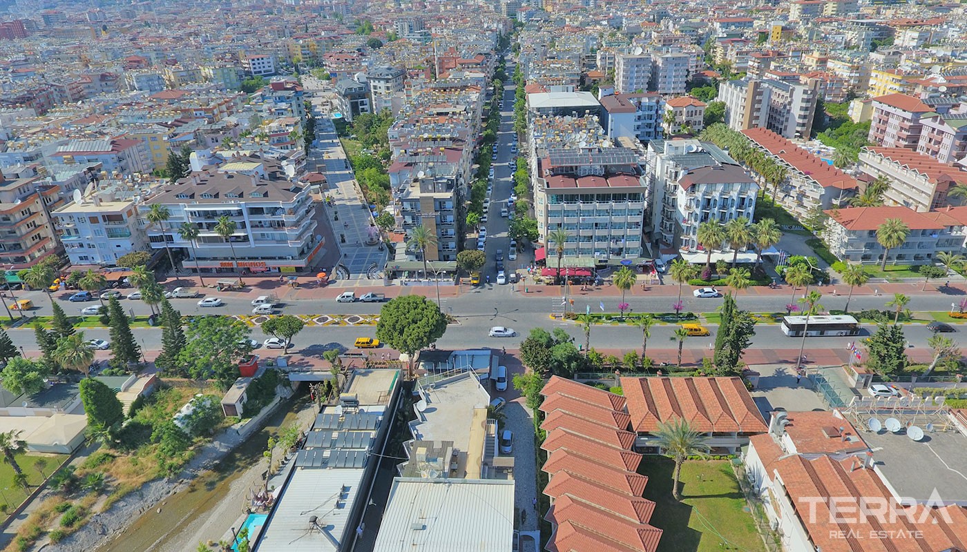Apartments for Sale in Alanya City Center 50 m to the Beach - 24747