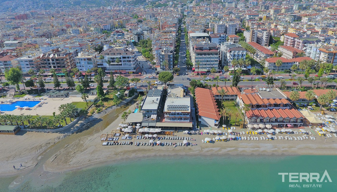 Apartments for Sale in Alanya City Center 50 m to the Beach - 24748