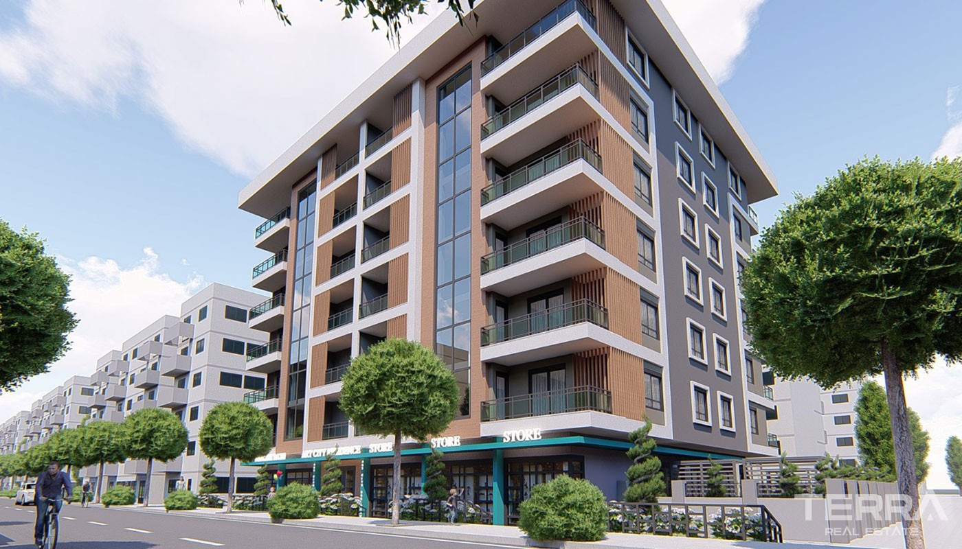 Apartments for Sale in Alanya City Center 50 m to the Beach - 24761