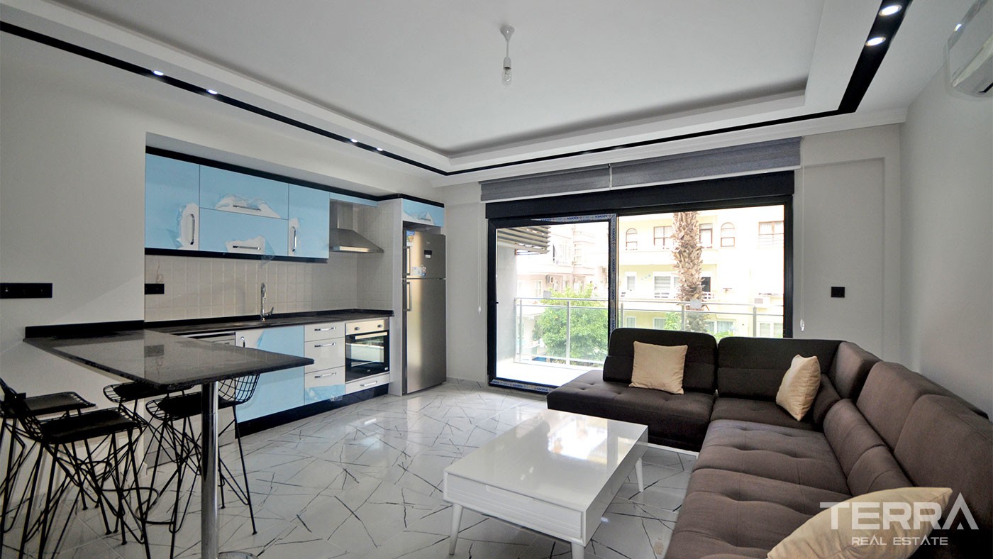 Apartments for Sale in Alanya City Center 50 m to the Beach - 28450