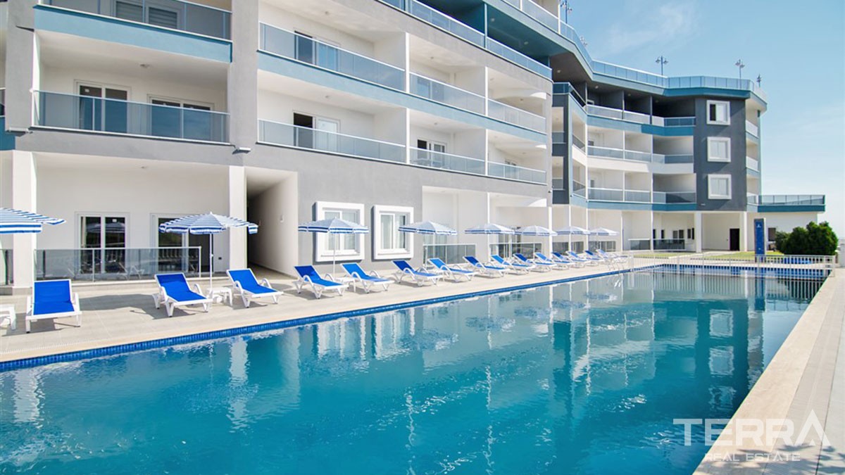 Panoramic Sea View Apartments with Rooftop Terrace in Alanya Kargıcak - 45189