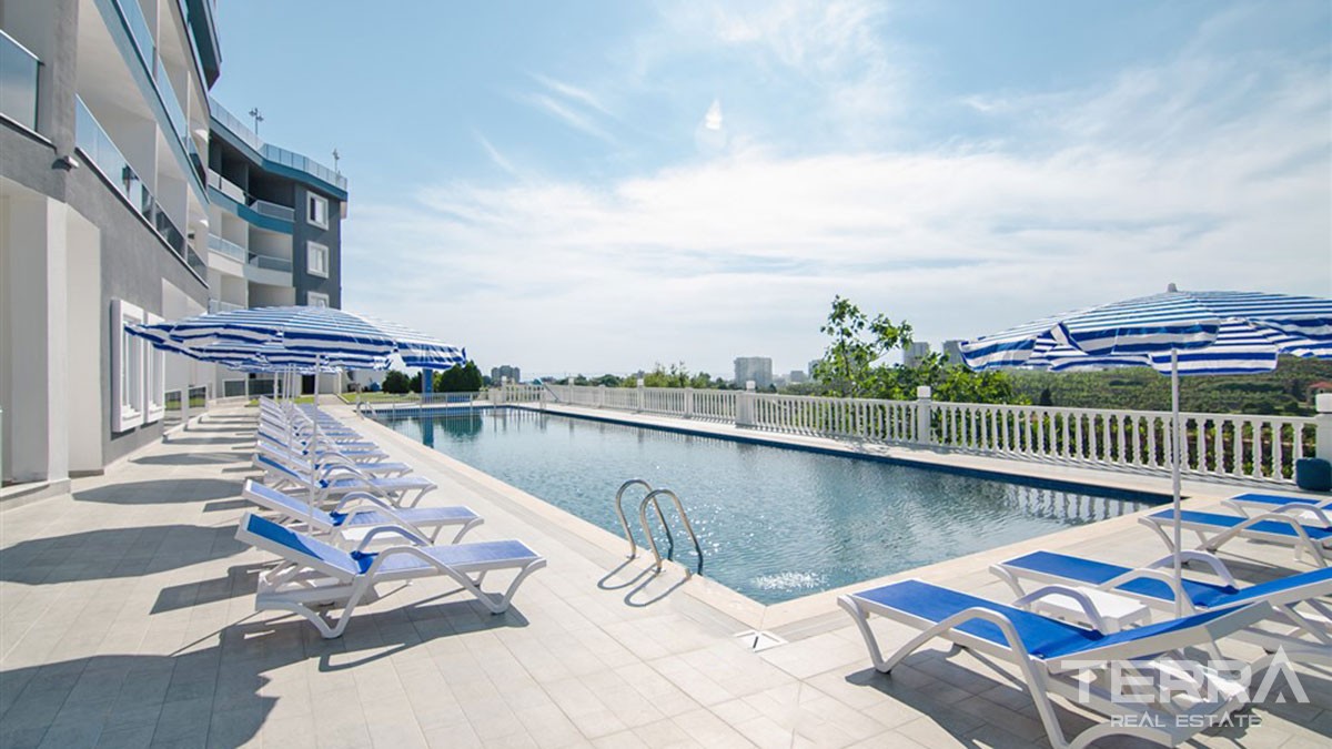 Panoramic Sea View Apartments with Rooftop Terrace in Alanya Kargıcak - 45195
