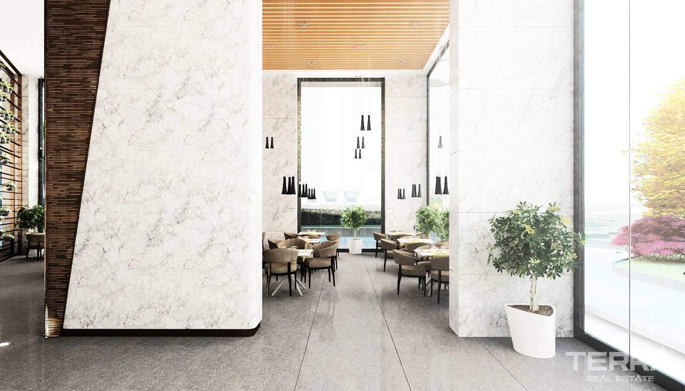 Hotel-concept Apartments for Sale Located in Istanbul Bahçeşehir - 24891