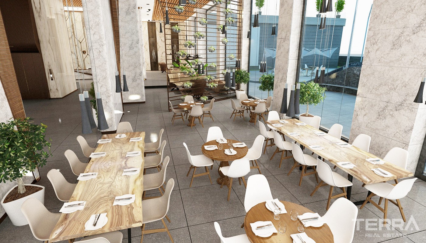 Hotel-concept Apartments for Sale Located in Istanbul Bahçeşehir - 24896