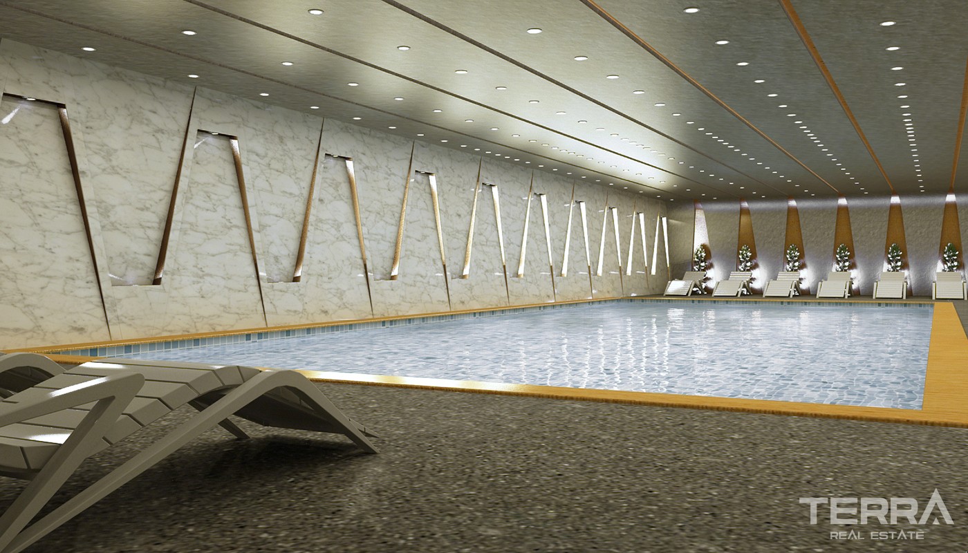 Hotel-concept Apartments for Sale Located in Istanbul Bahçeşehir - 24899