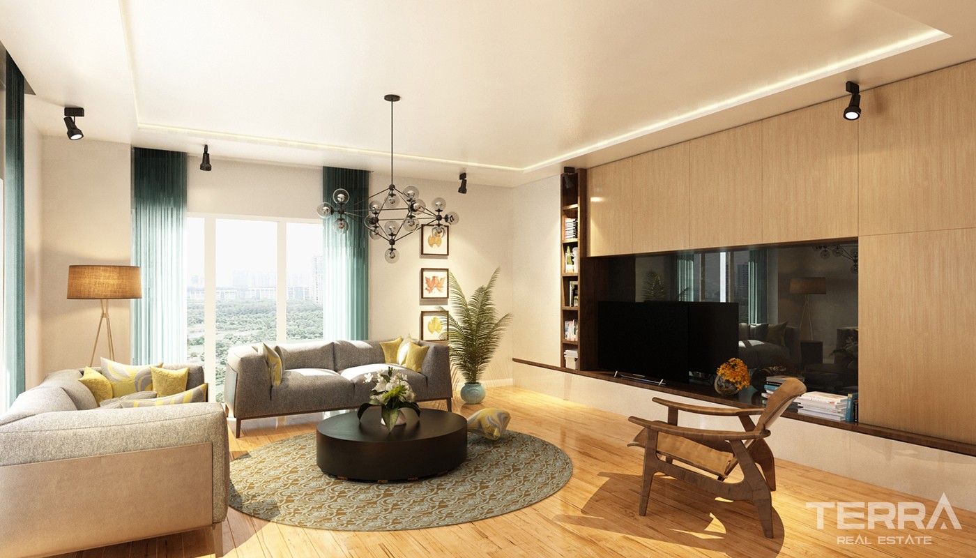 Hotel-concept Apartments for Sale Located in Istanbul Bahçeşehir - 24901