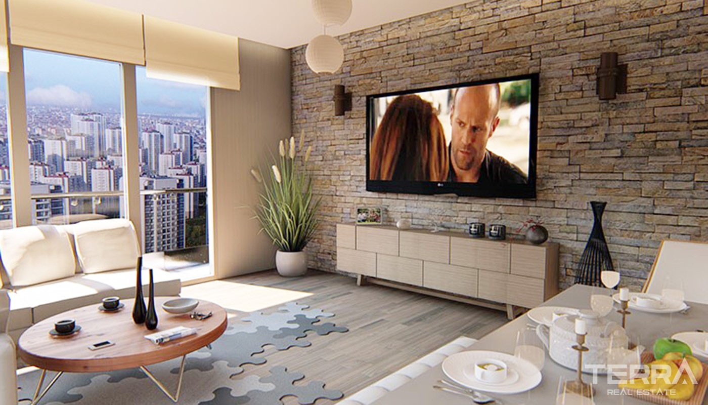 Brand-new Flats for Sale Located on the European Side of Istanbul - 24958