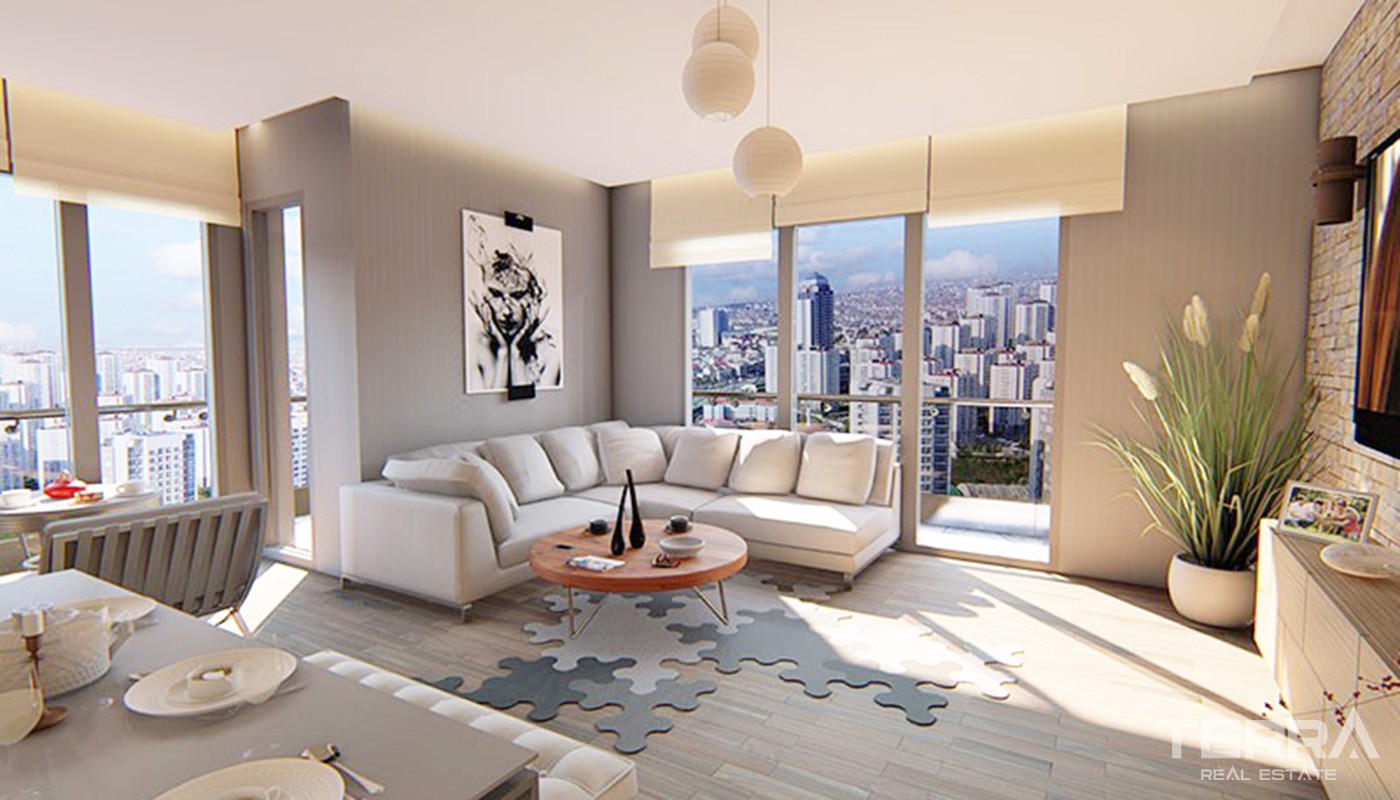 Brand-new Flats for Sale Located on the European Side of Istanbul - 24959