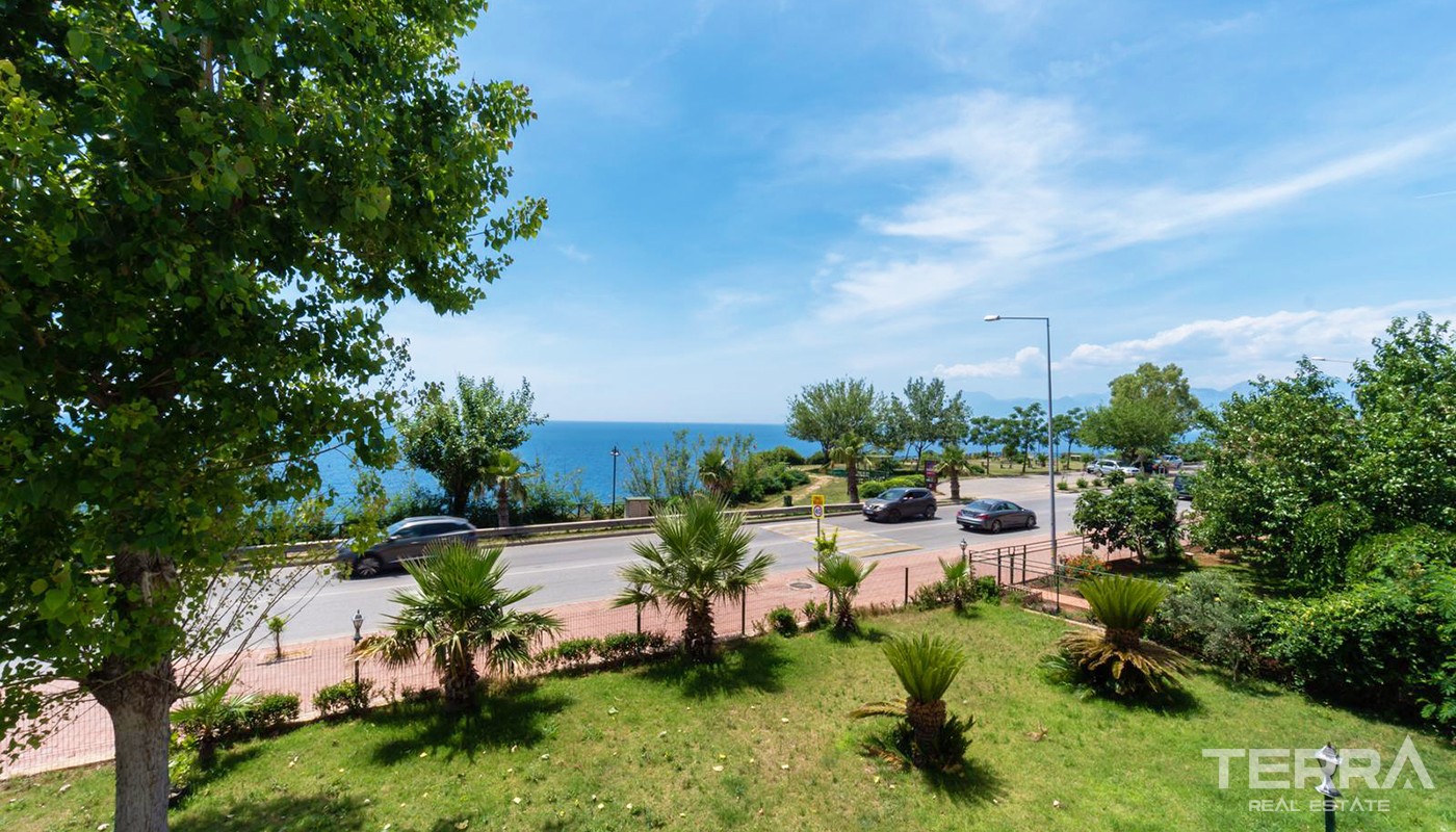 Sea-view Apartment with Modern Furniture Located in Lara Antalya - 25207