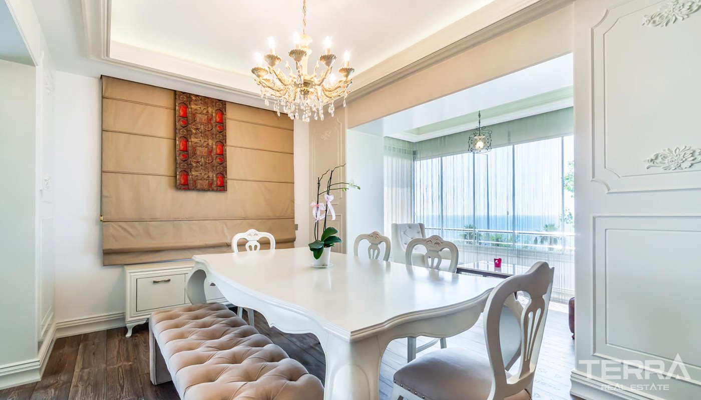 Sea-view Apartment with Modern Furniture Located in Lara Antalya - 25213