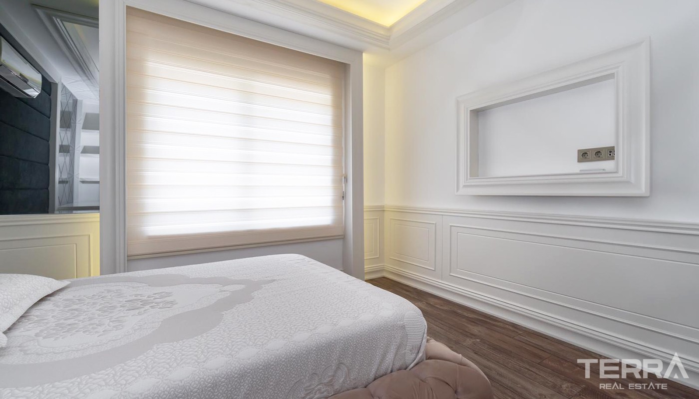 Sea-view Apartment with Modern Furniture Located in Lara Antalya - 25224