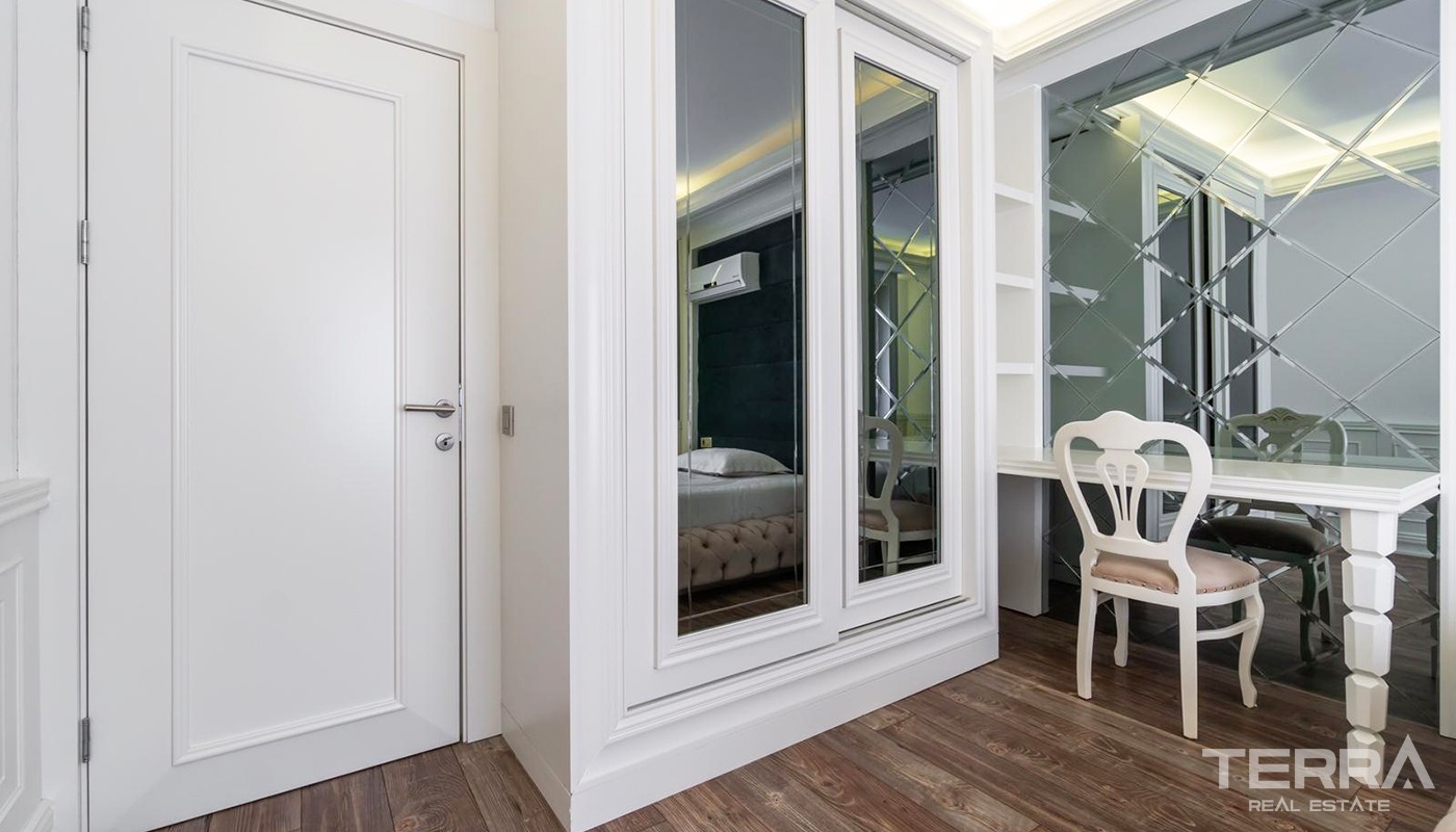 Sea-view Apartment with Modern Furniture Located in Lara Antalya - 25226