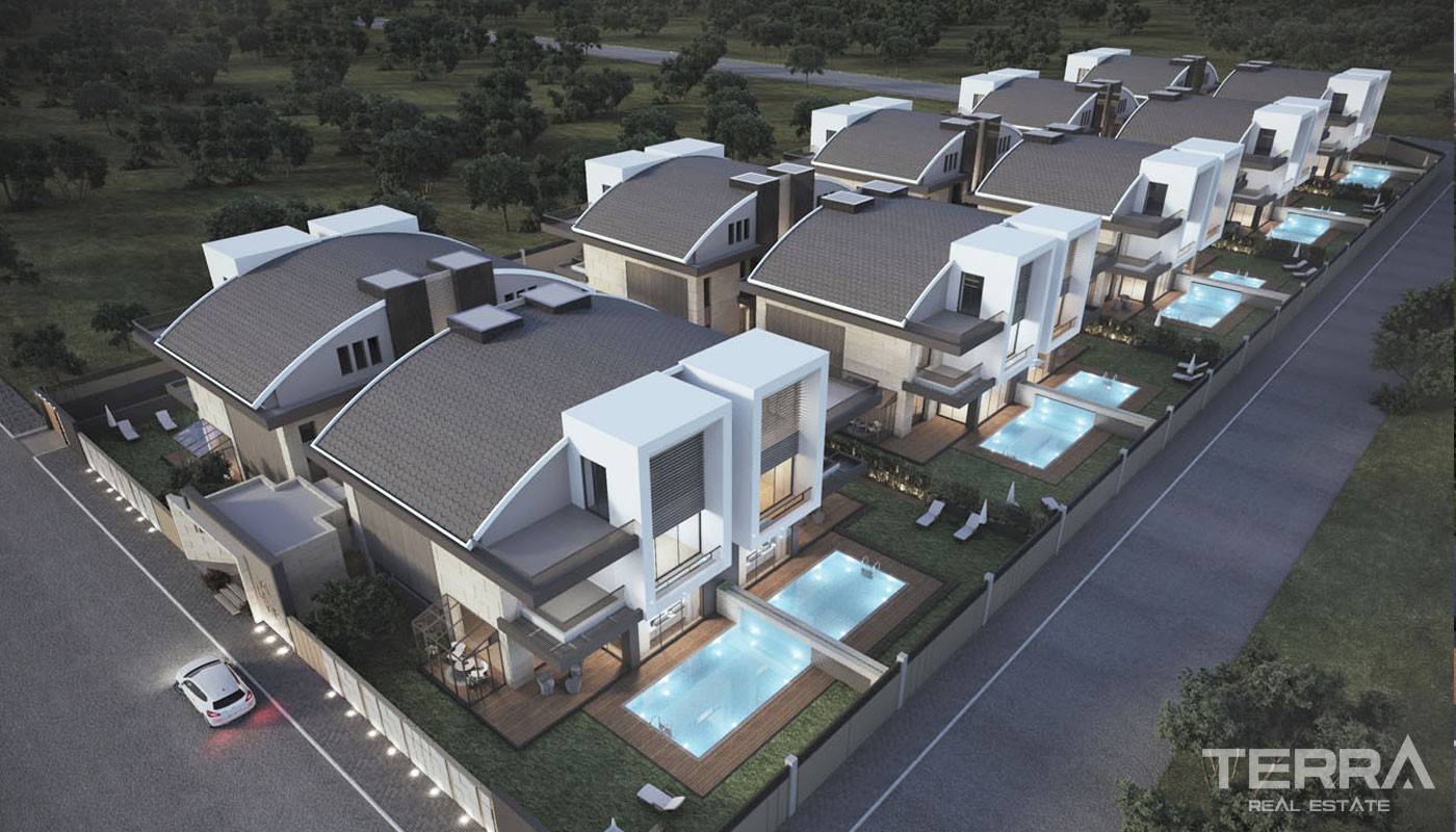 Einzigartige Villen mit privatem Pool & Garten zum Verkauf in Antalya - 25257