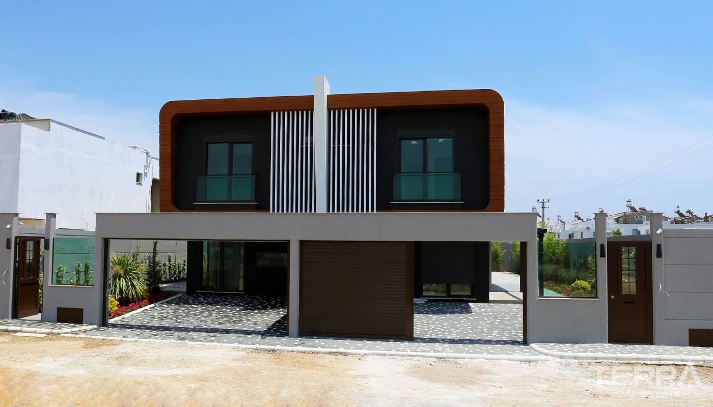 Nye villaer med privat pool til salg i Kundu, Antalya, Tyrkiet - 25322