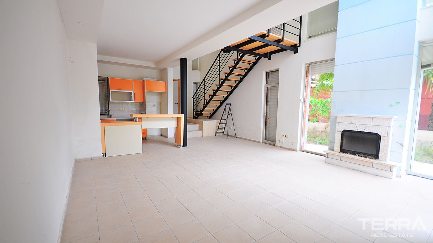 Semi-detached Villa for Sale in Kemer Antalya Close to Moonlight Beach - 25346