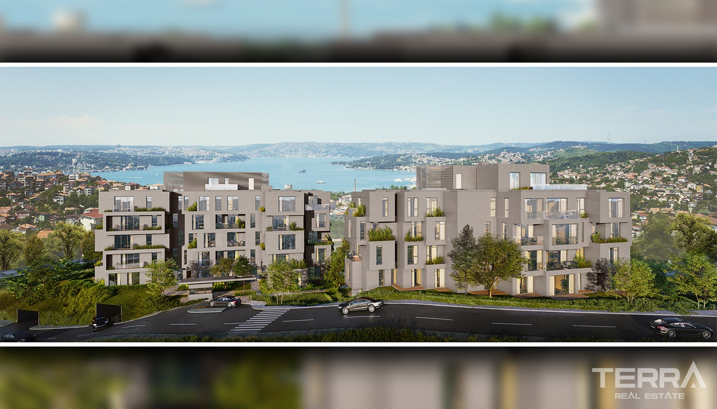 1st Class Apartments in Verra Suites Beykoz with Bosphorus View - 25357