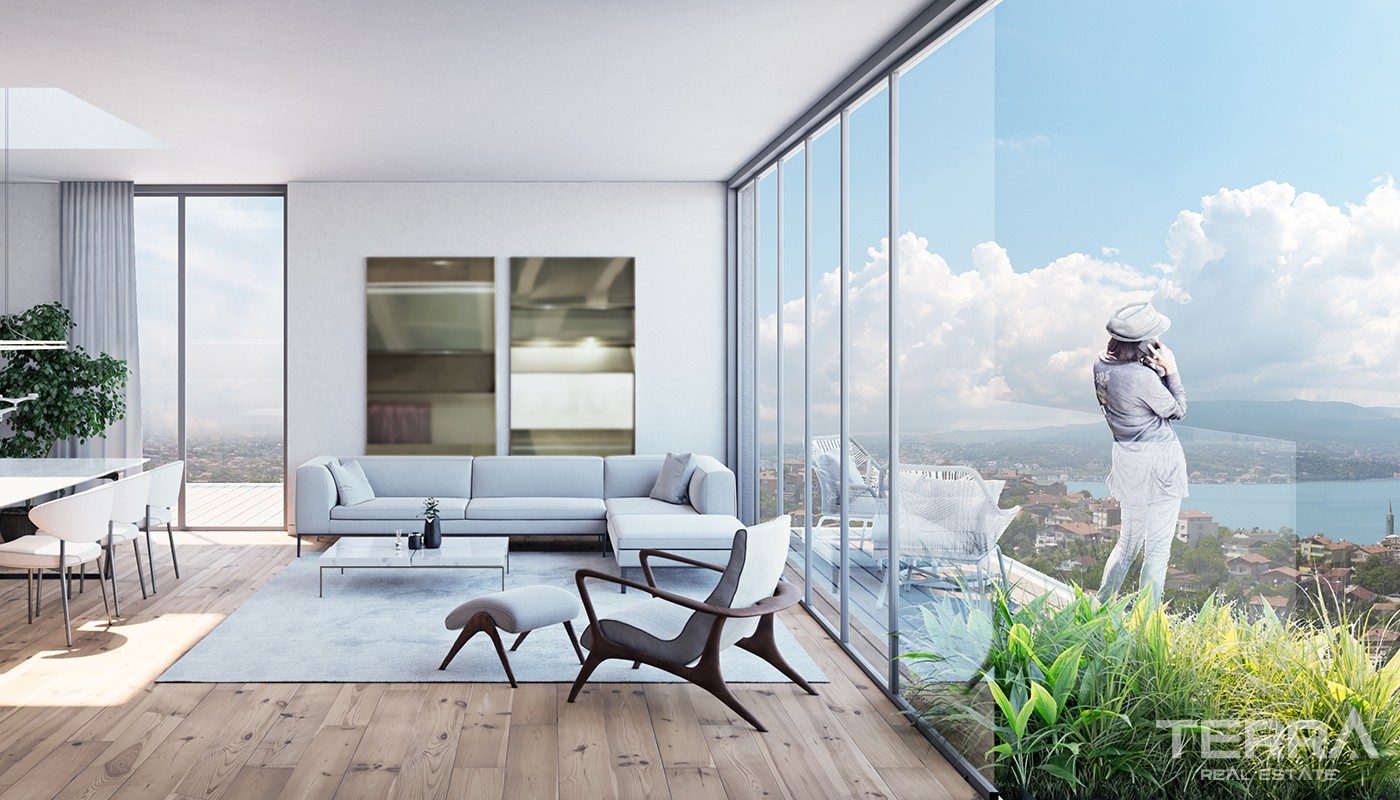 1st Class Apartments in Verra Suites Beykoz with Bosphorus View - 25361