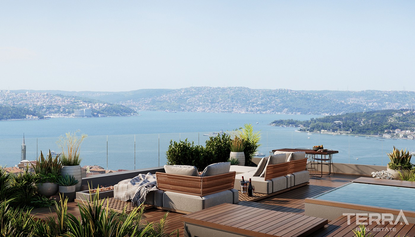 1st Class Apartments in Verra Suites Beykoz with Bosphorus View - 25362