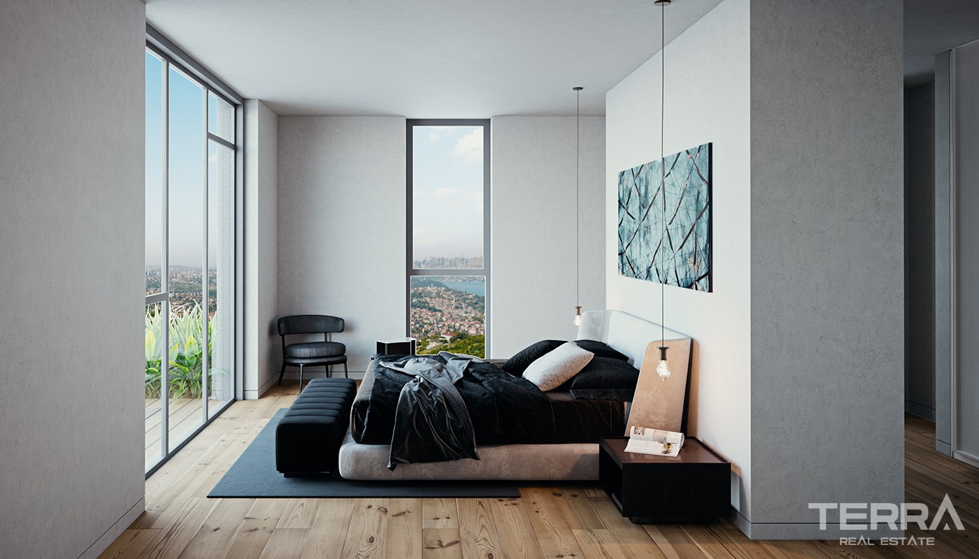 1st Class Apartments in Verra Suites Beykoz with Bosphorus View - 25366