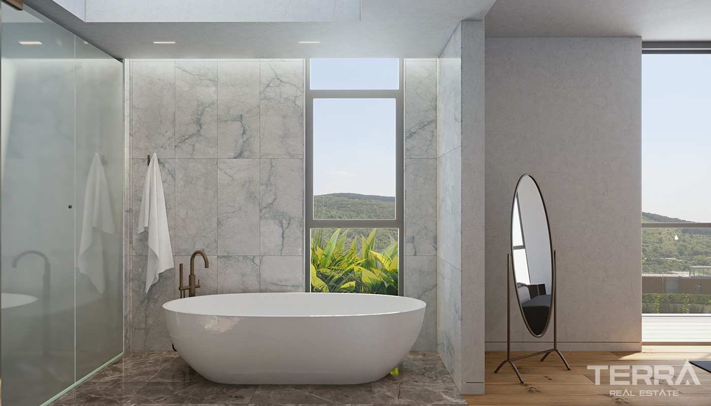 1st Class Apartments in Verra Suites Beykoz with Bosphorus View - 25370