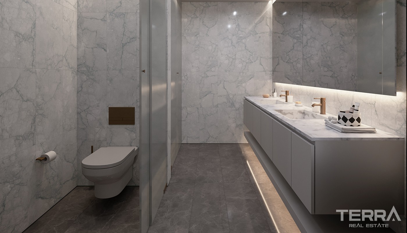 1st Class Apartments in Verra Suites Beykoz with Bosphorus View - 25371