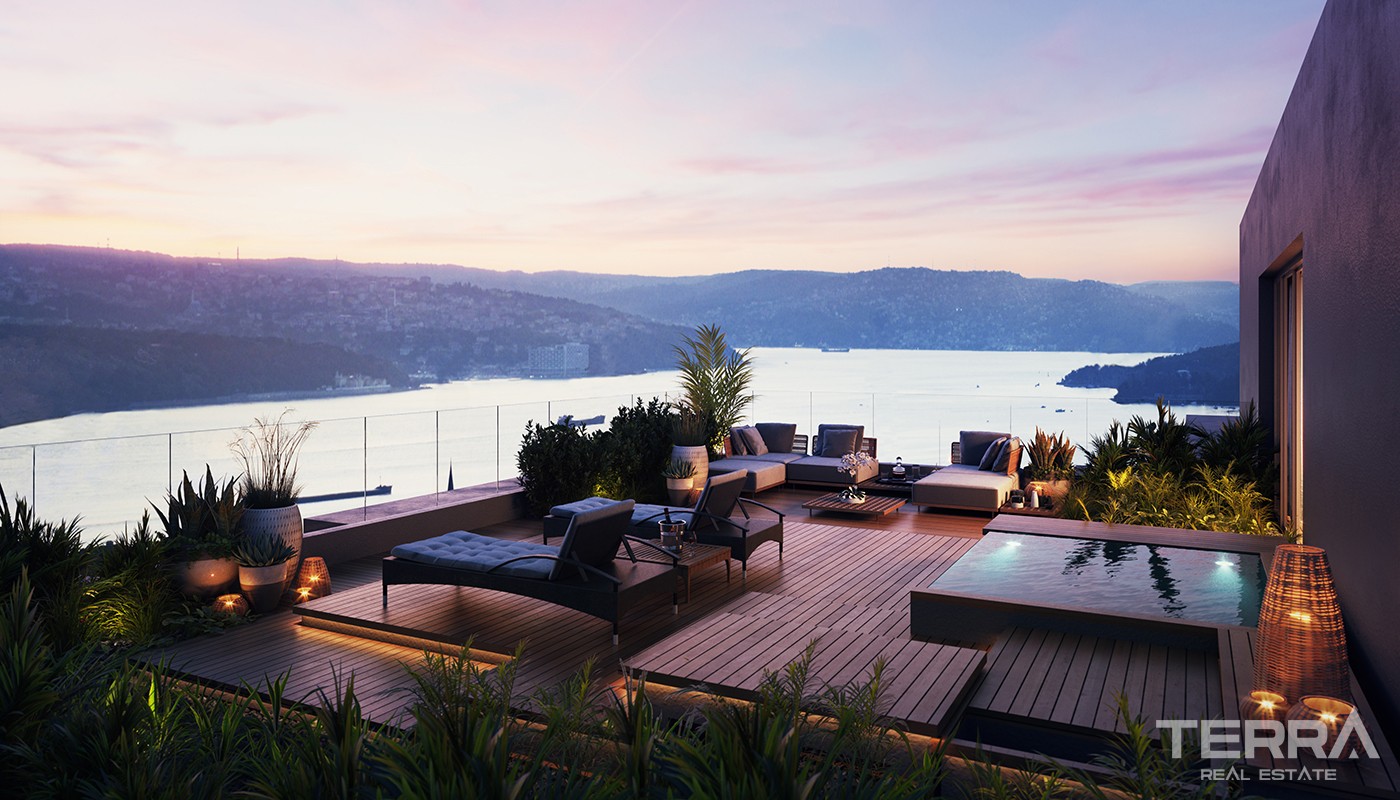 1st Class Apartments in Verra Suites Beykoz with Bosphorus View - 25373