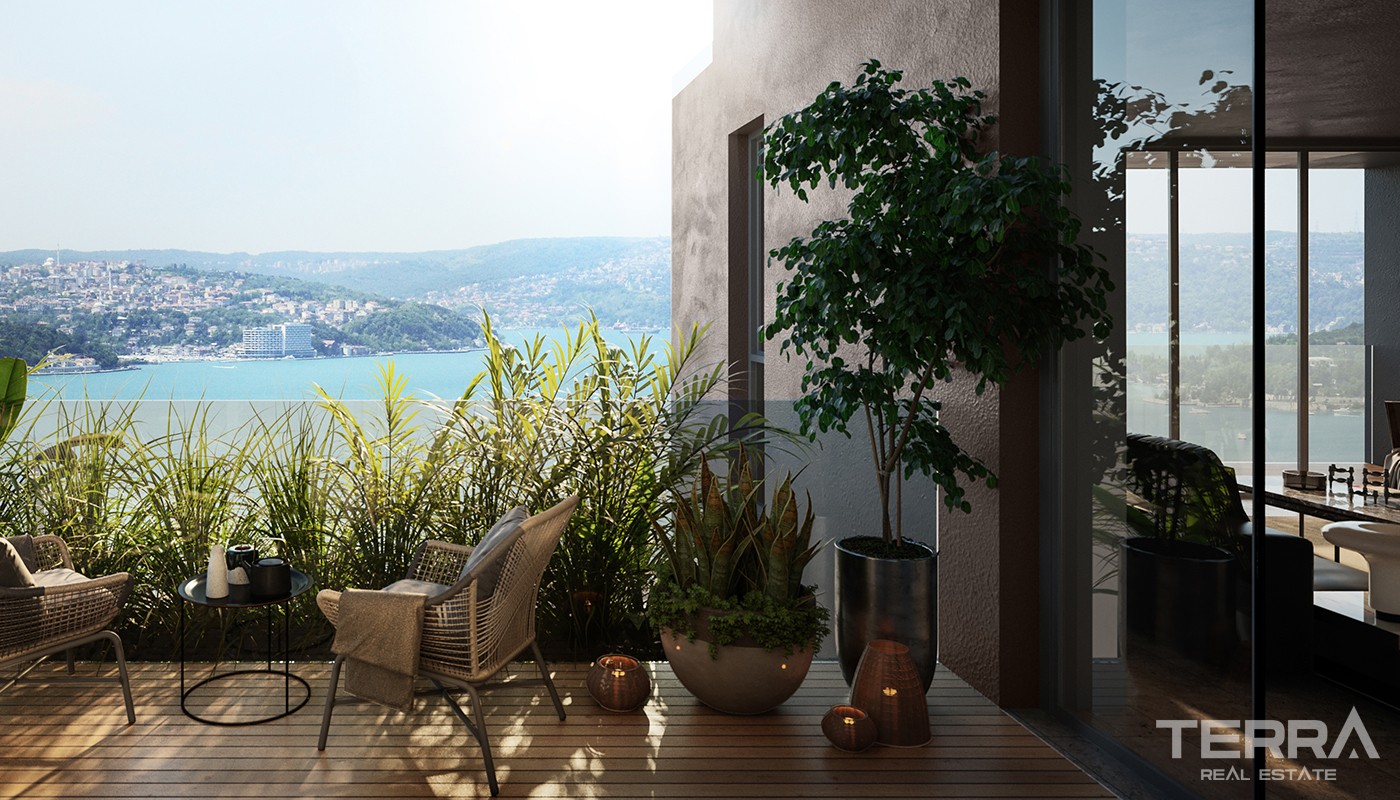 1st Class Apartments in Verra Suites Beykoz with Bosphorus View - 25374