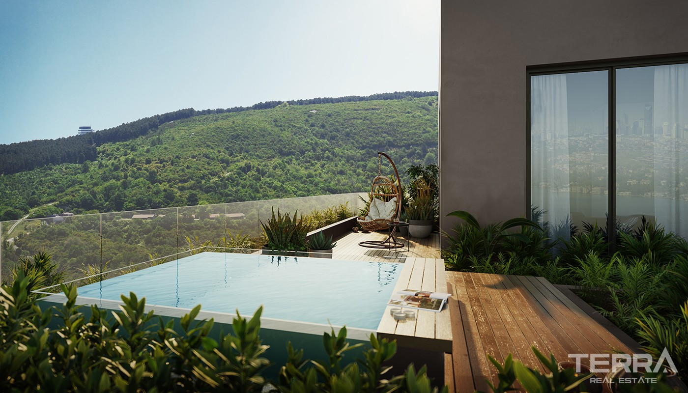 1st Class Apartments in Verra Suites Beykoz with Bosphorus View - 25375