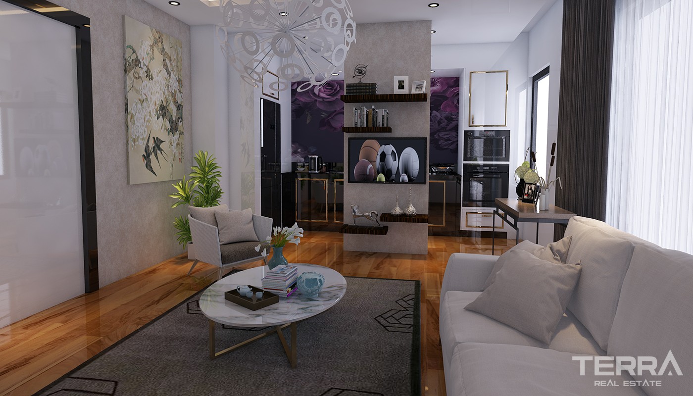 Luxury Antalya Flats in Green City Residence 2 km to Konyaaltı Beach - 25383
