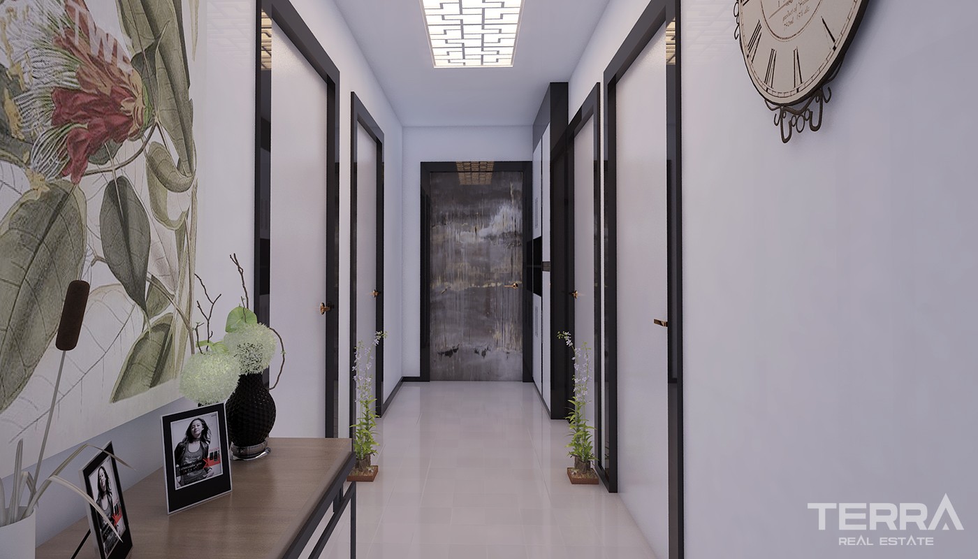 Luxury Antalya Flats in Green City Residence 2 km to Konyaaltı Beach - 25386