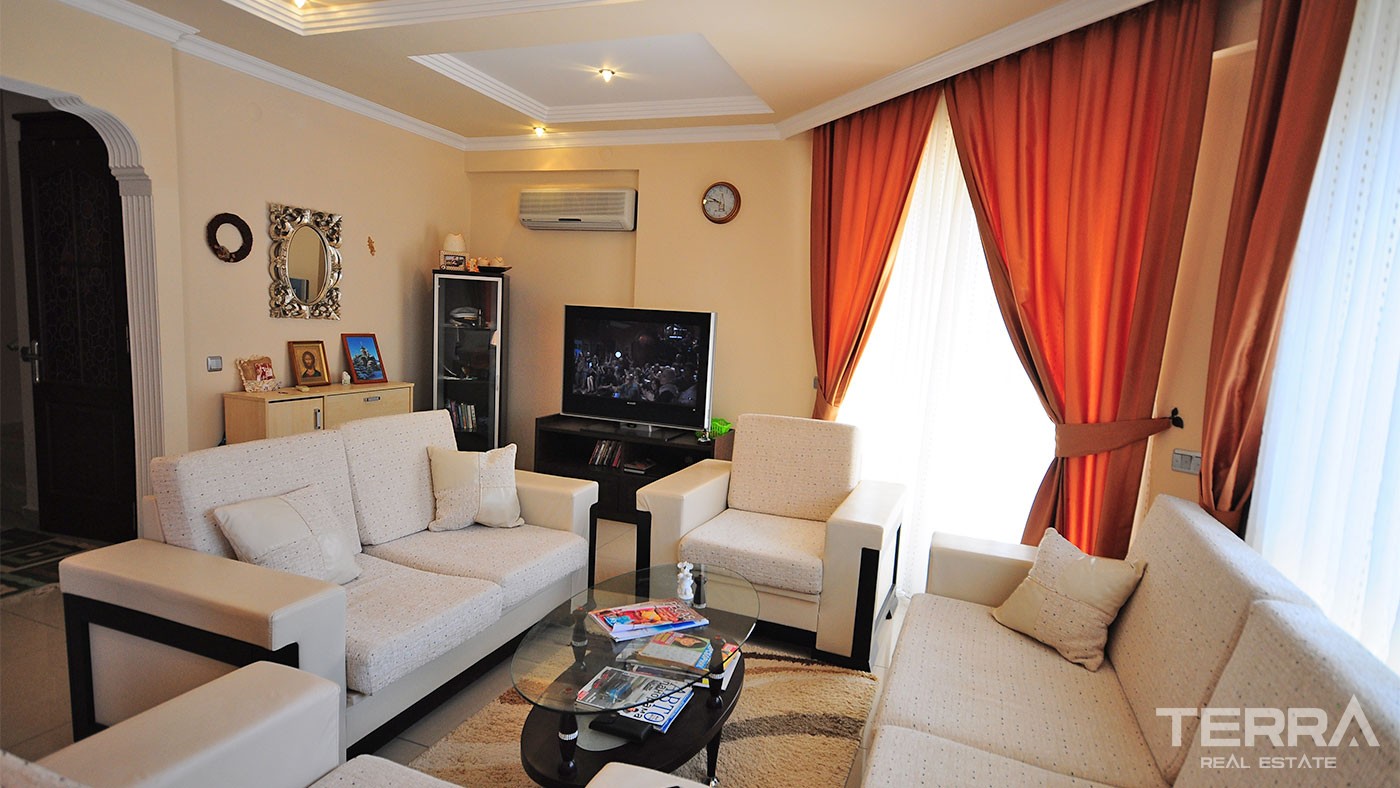 Penthouse Apartment for Sale in Kemer with Taurus Mountain View - 25393