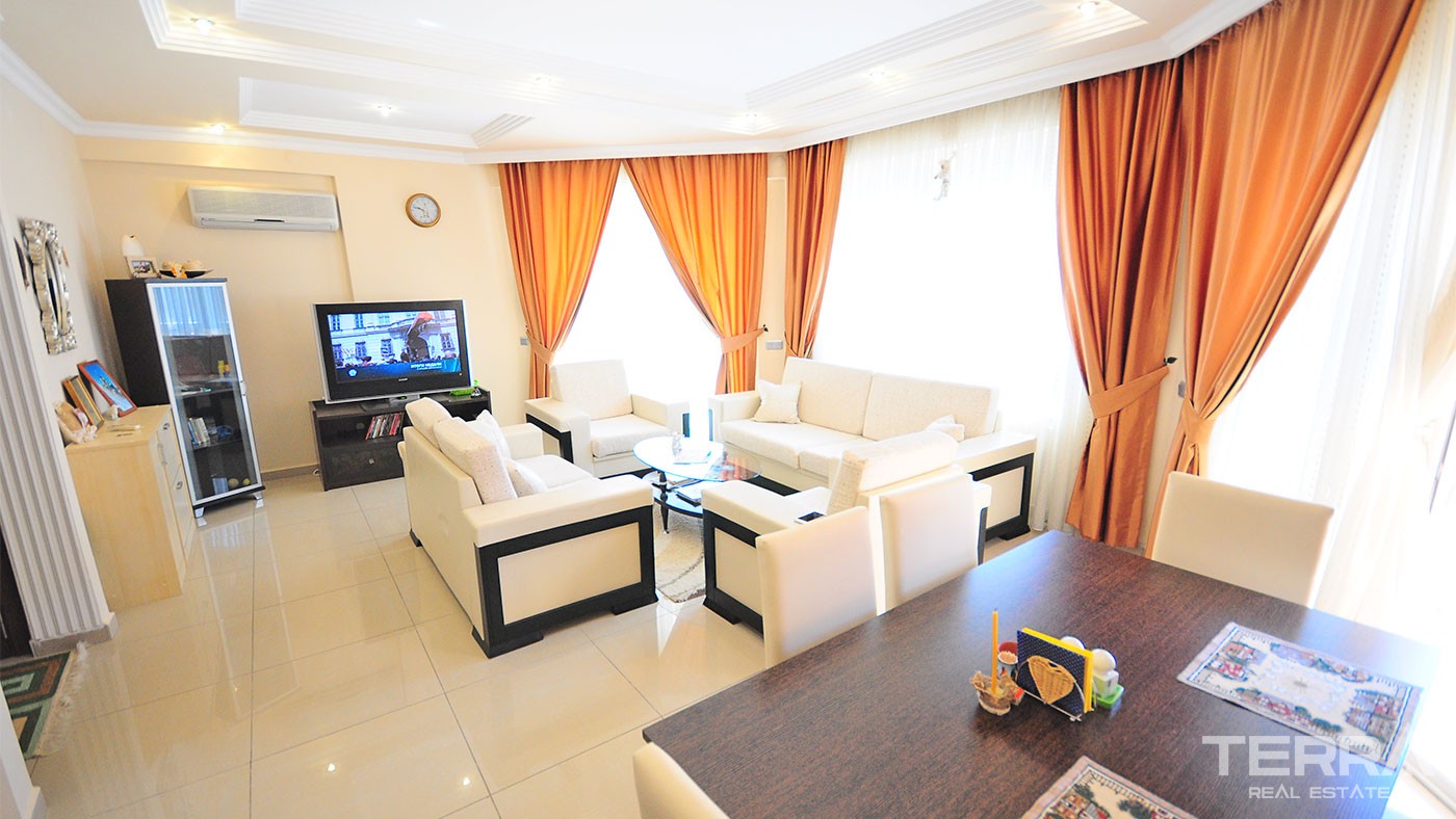 Penthouse Apartment for Sale in Kemer with Taurus Mountain View - 25394