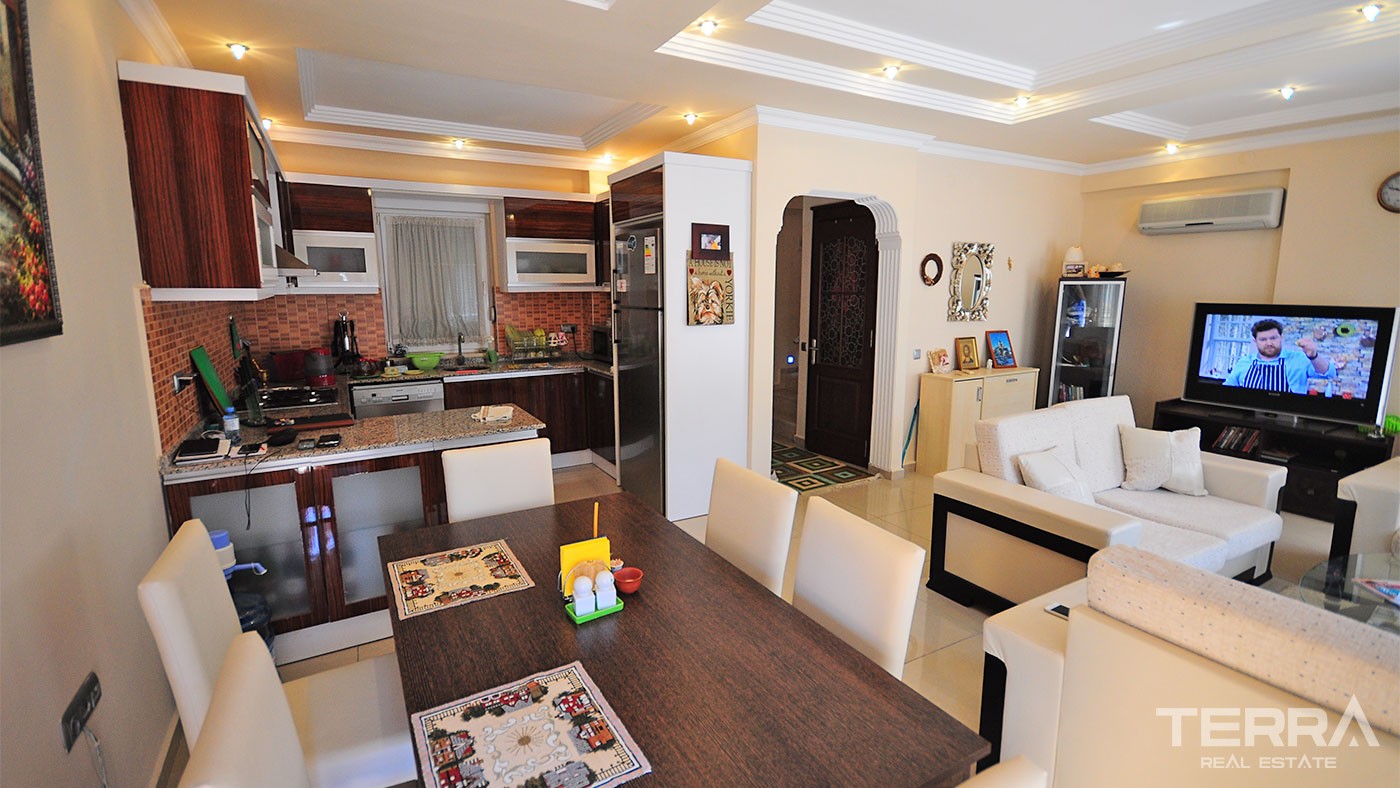 Penthouse Apartment for Sale in Kemer with Taurus Mountain View - 25395